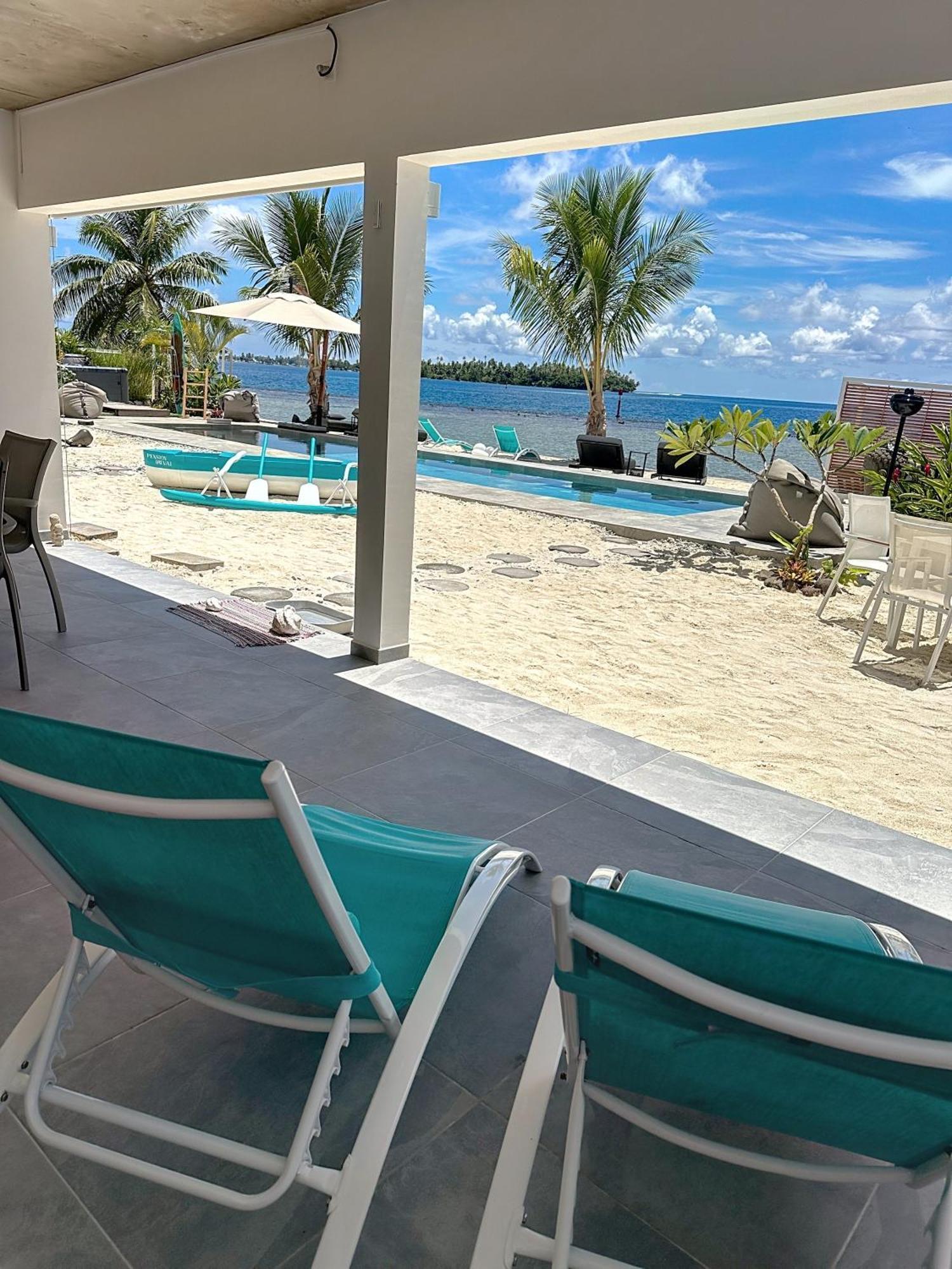 Pension Irivai Appartement Puatou 1 Chambre Bord De Mer Утуроа Екстериор снимка