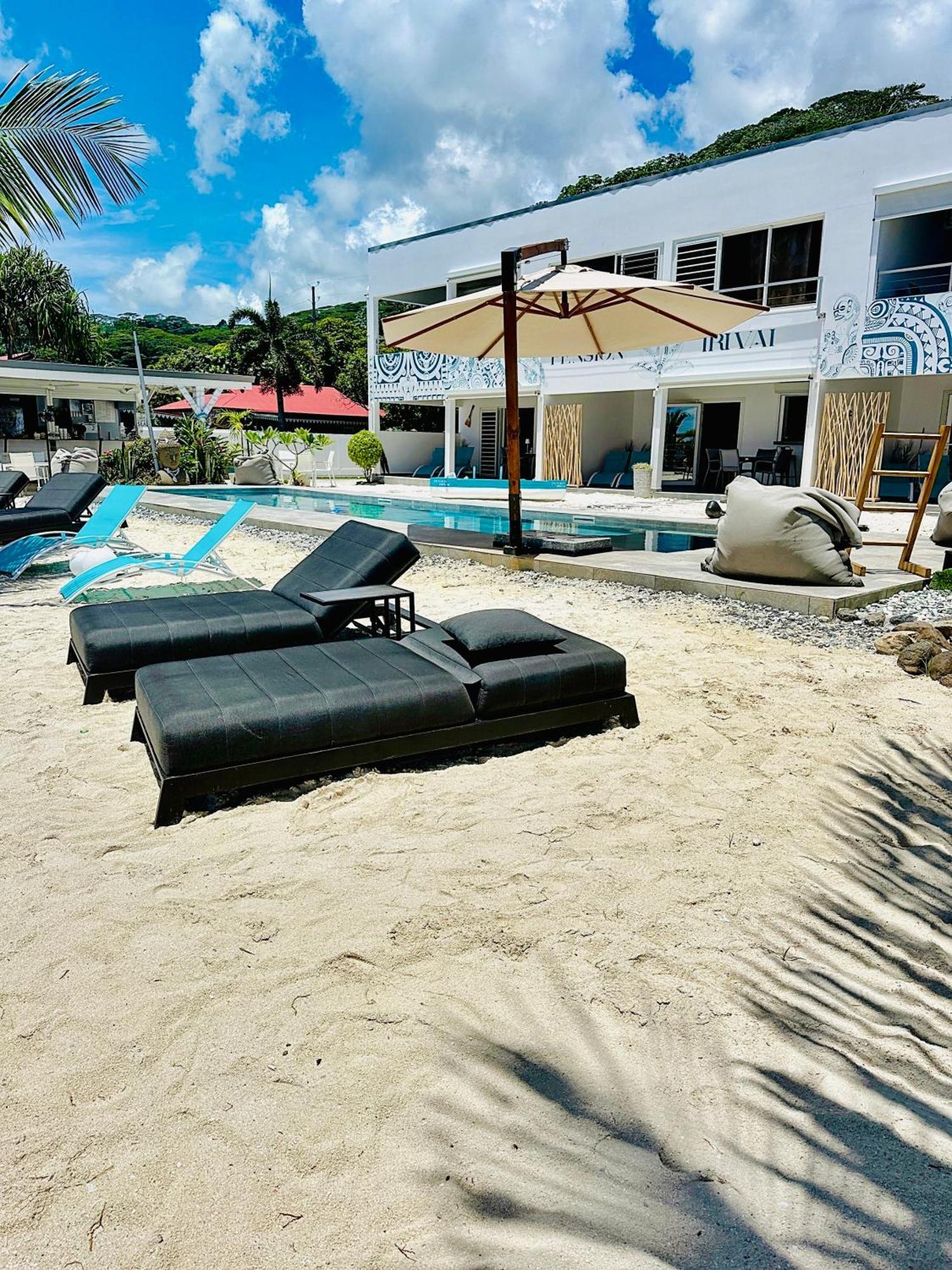 Pension Irivai Appartement Puatou 1 Chambre Bord De Mer Утуроа Екстериор снимка