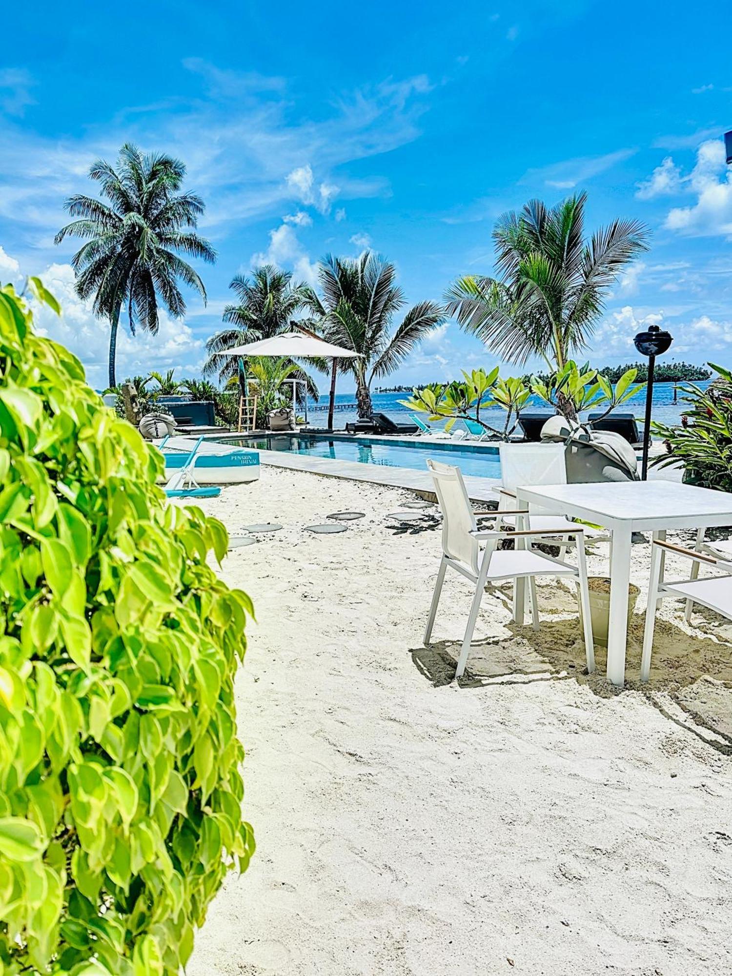 Pension Irivai Appartement Puatou 1 Chambre Bord De Mer Утуроа Екстериор снимка